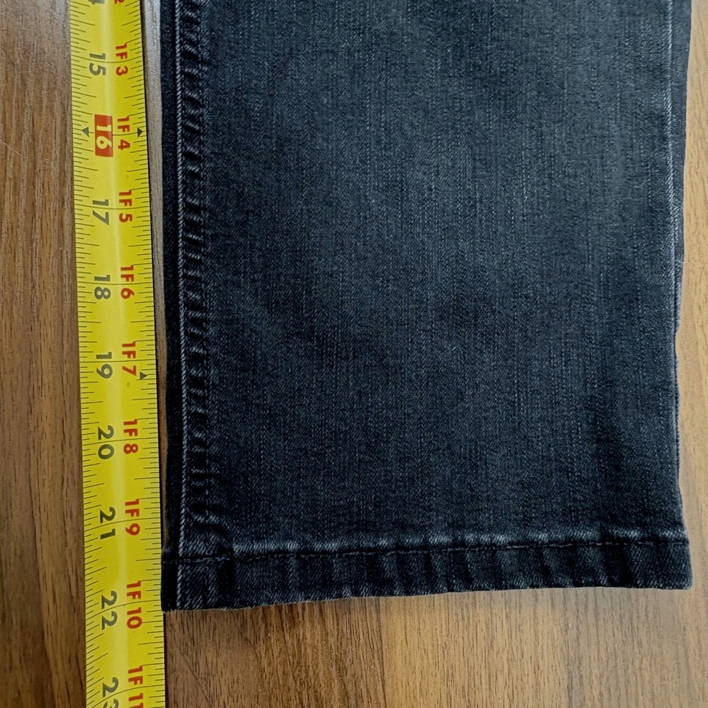 J. Jill Denim Cropped Jeans Women 10P Black High Rise Stretch Casual Petite - Picture 8 of 12